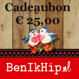 Cadeaubon BenIkHip.nl 25 euro